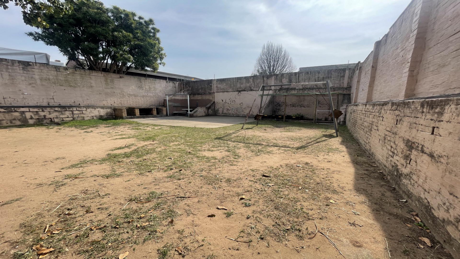Braai Area of property in Pinetown 