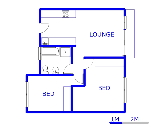 Ground Floor - 65m2 of property for sale in Oakdene