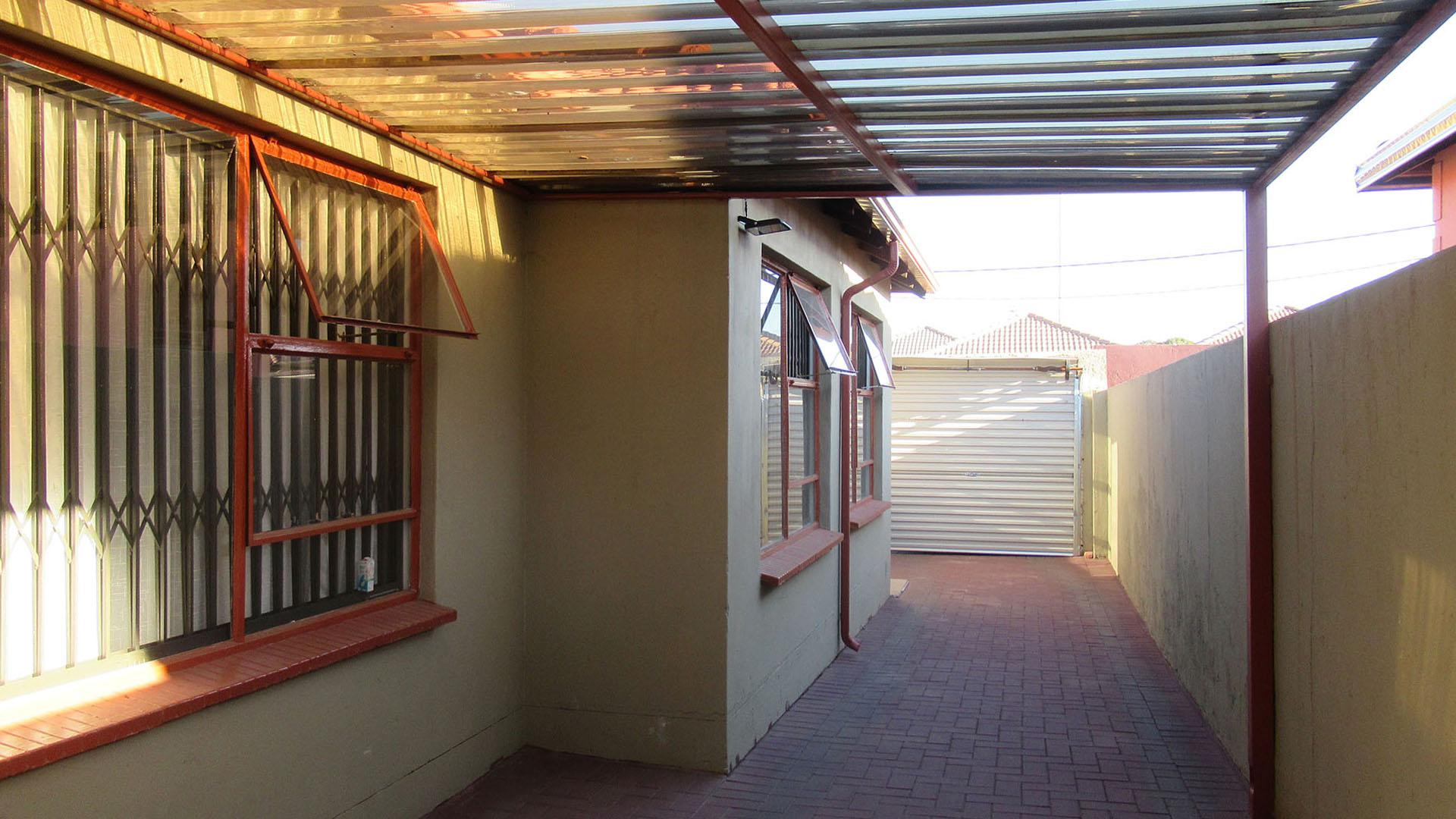 Backyard of property in Riverlea - JHB