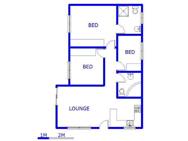Ground Floor - 77m2 of property for sale in Honey Park