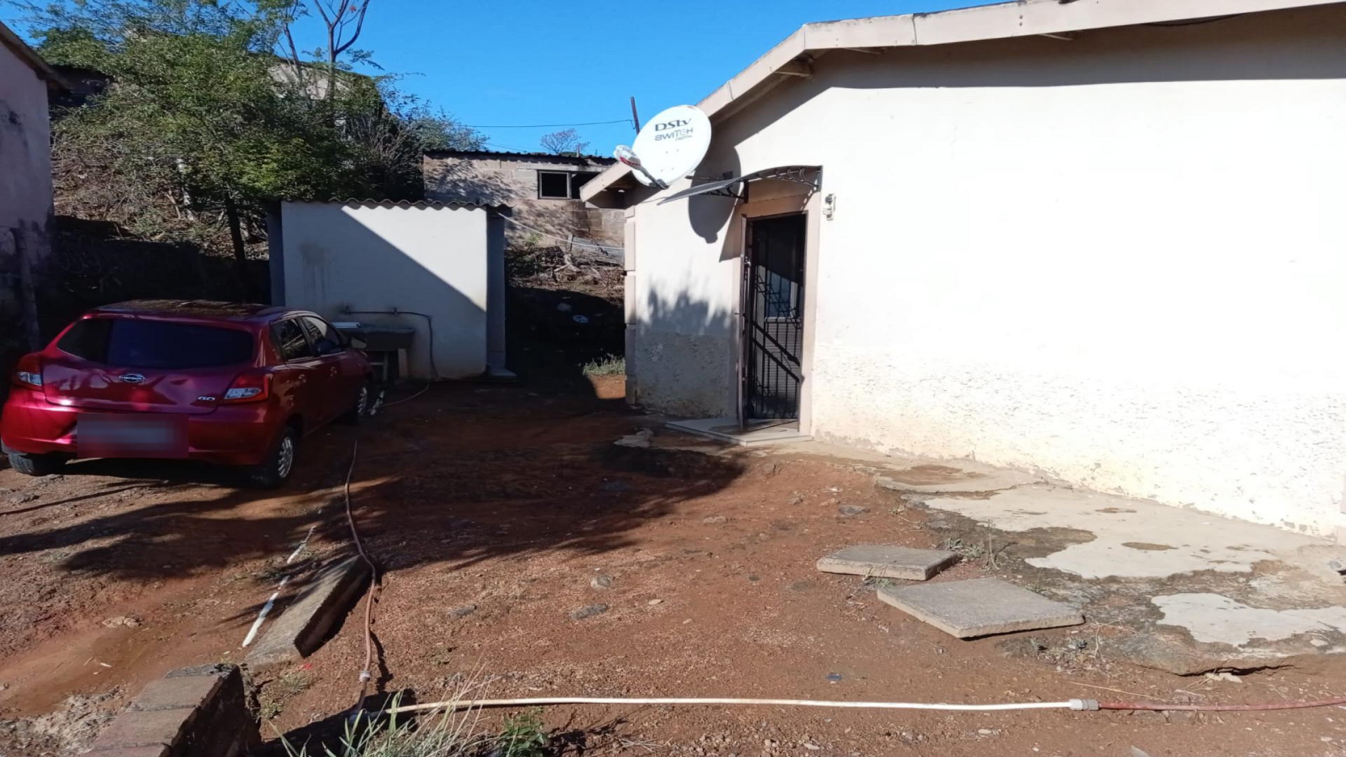 Backyard of property in Inanda A - KZN