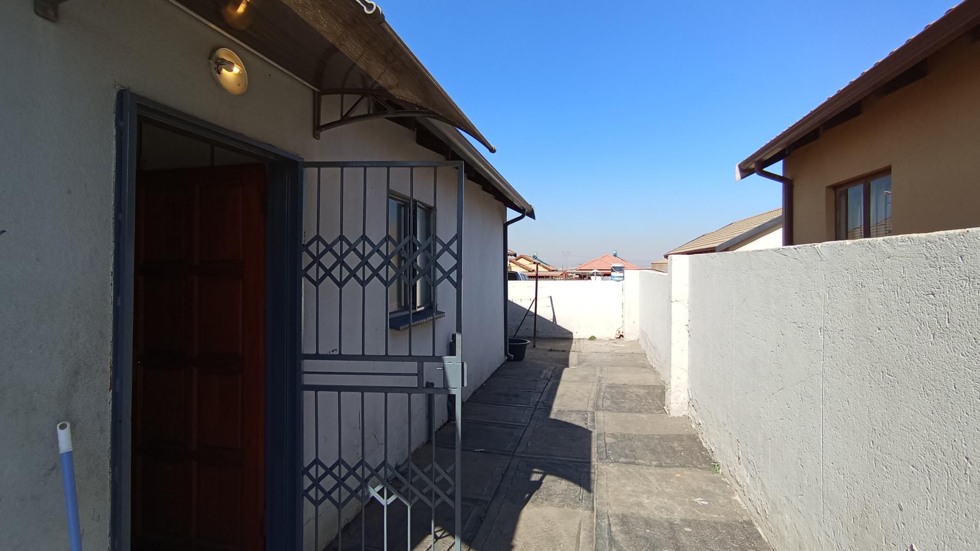 Backyard of property in Soshanguve East