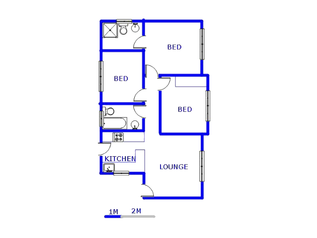 Ground Floor - 72m2 of property for sale in Wilfordon