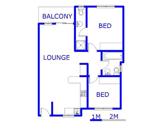 Ground Floor - 70m2 of property for sale in Noordhang