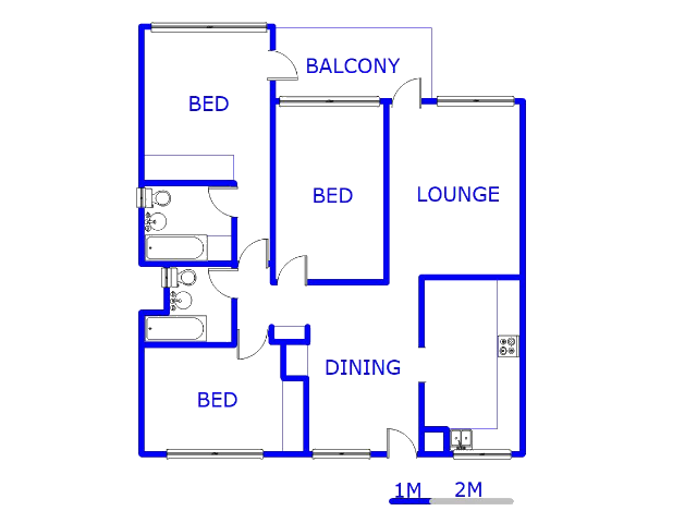 Ground Floor - 105m2 of property for sale in Arcadia