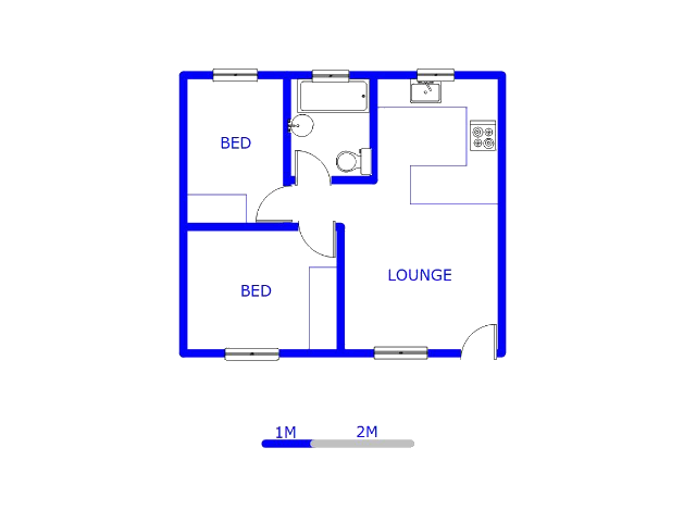 Ground Floor - 41m2 of property for sale in Costa Da Gama