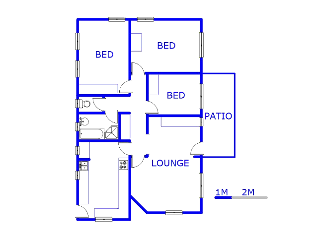Ground Floor - 98m2 of property for sale in South Hills