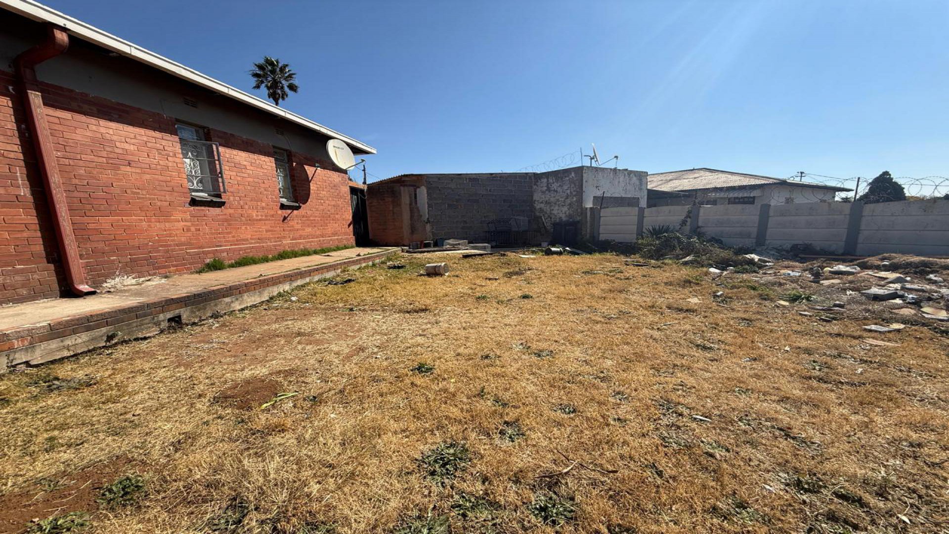 Backyard of property in South Hills