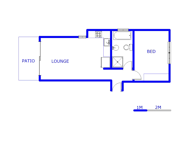 Ground Floor - 53m2 of property for sale in Barbeque Downs