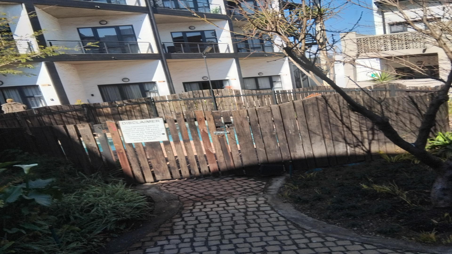 Backyard of property in Johannesburg Central