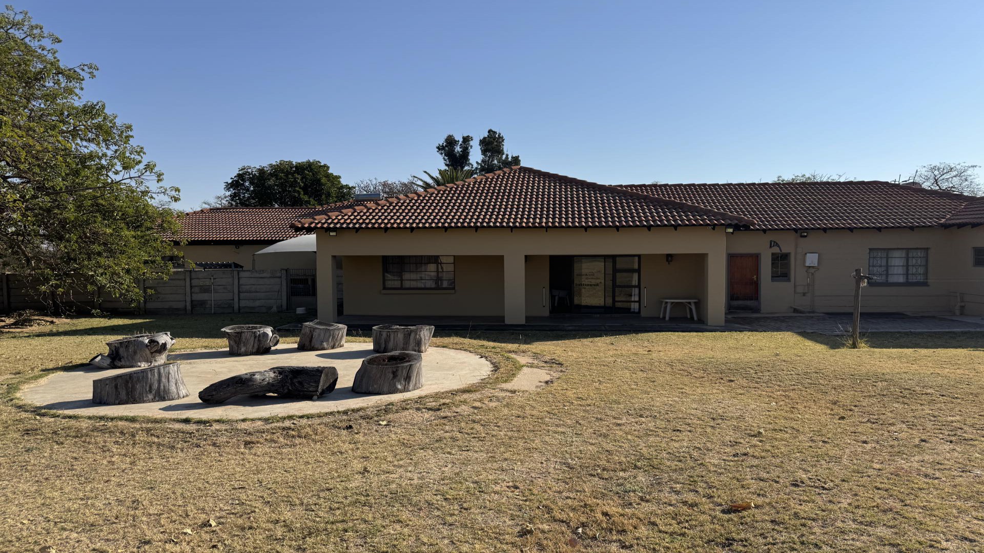 Backyard of property in Polokwane