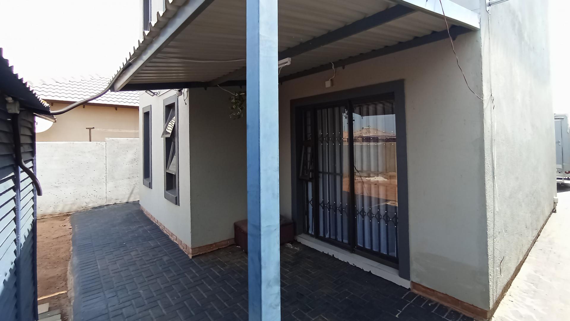 Backyard of property in Soshanguve East