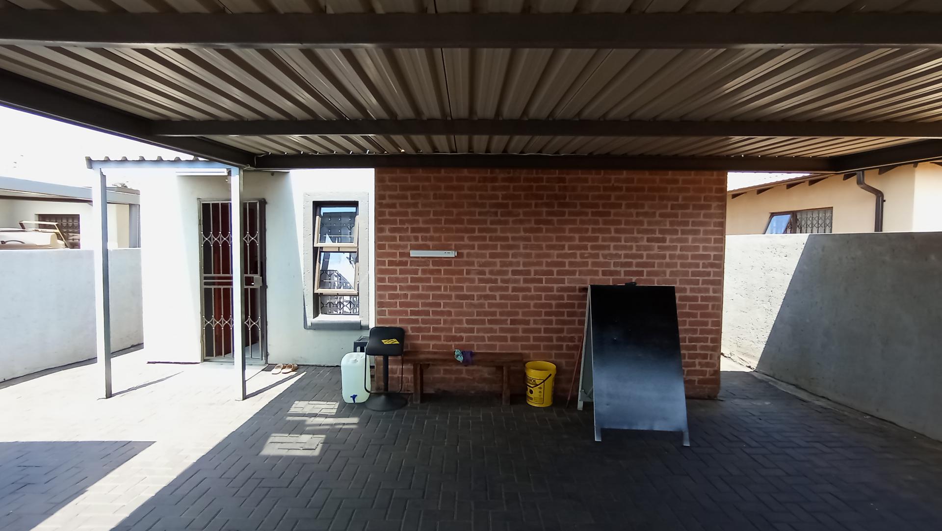 Backyard of property in Soshanguve East