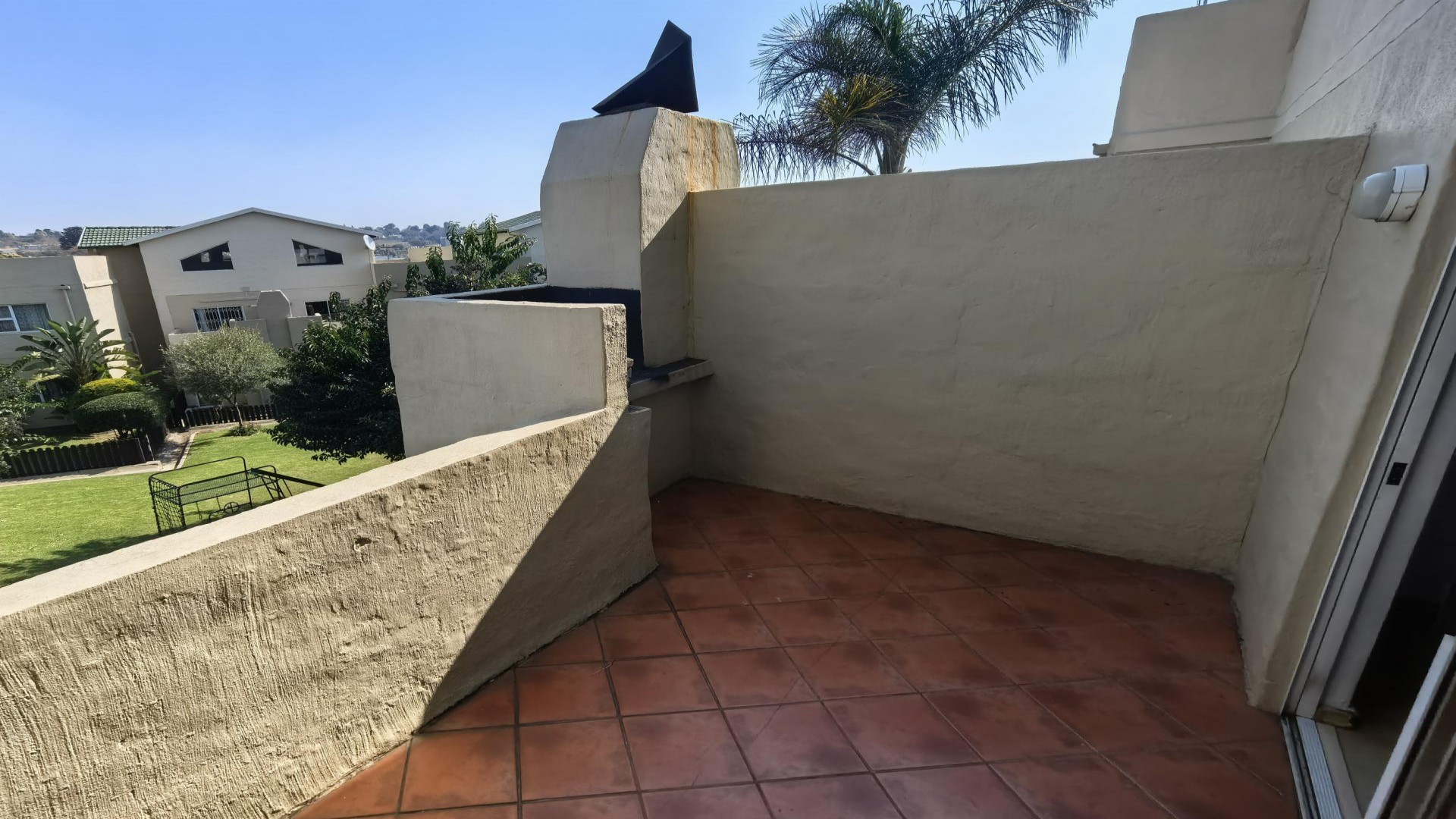 Balcony of property in Noordhang