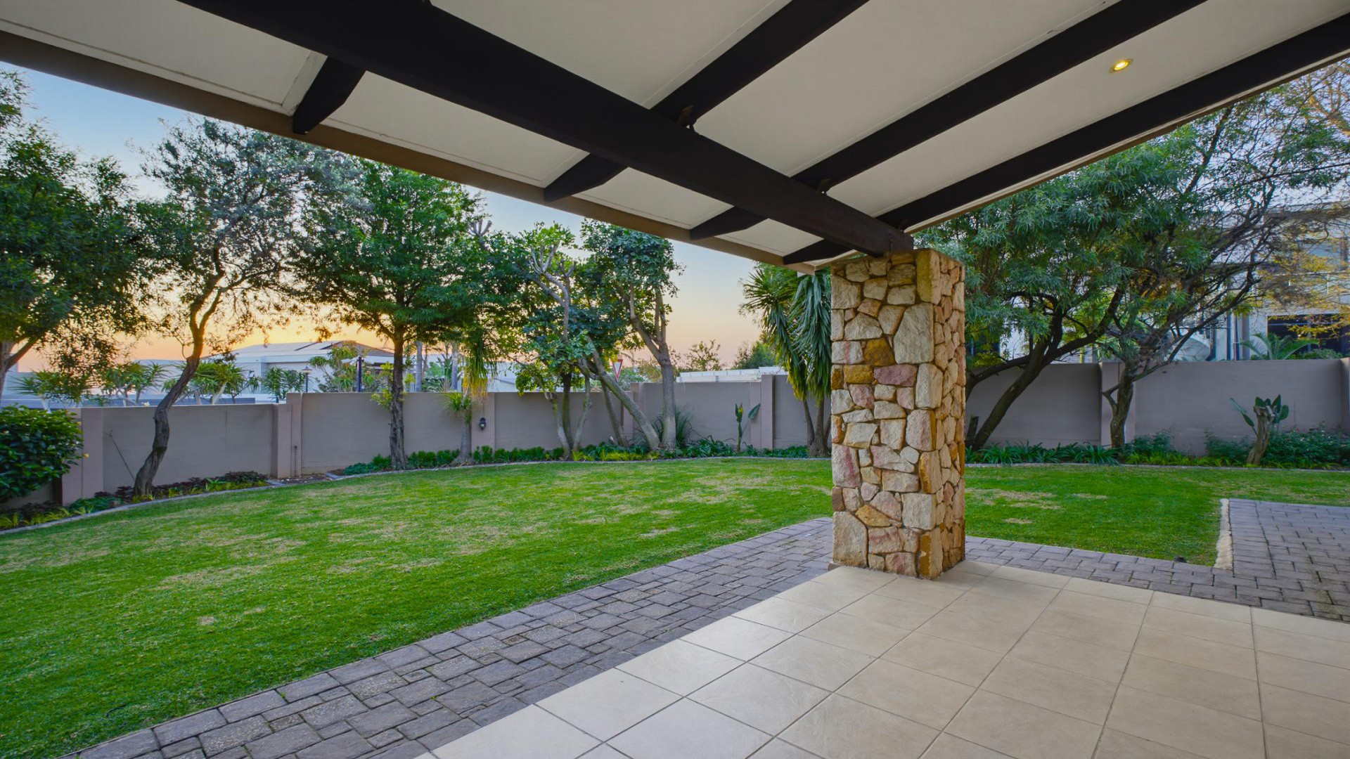 Patio of property in Eagle Canyon Golf Estate