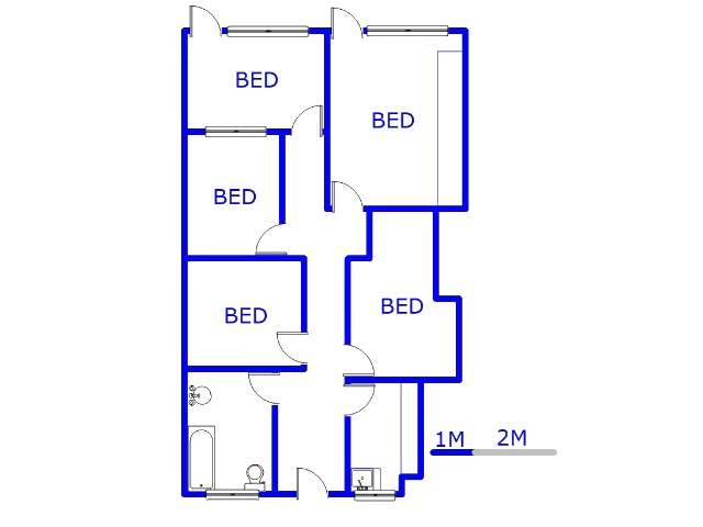 Ground Floor - 78m2 of property for sale in Windsor East