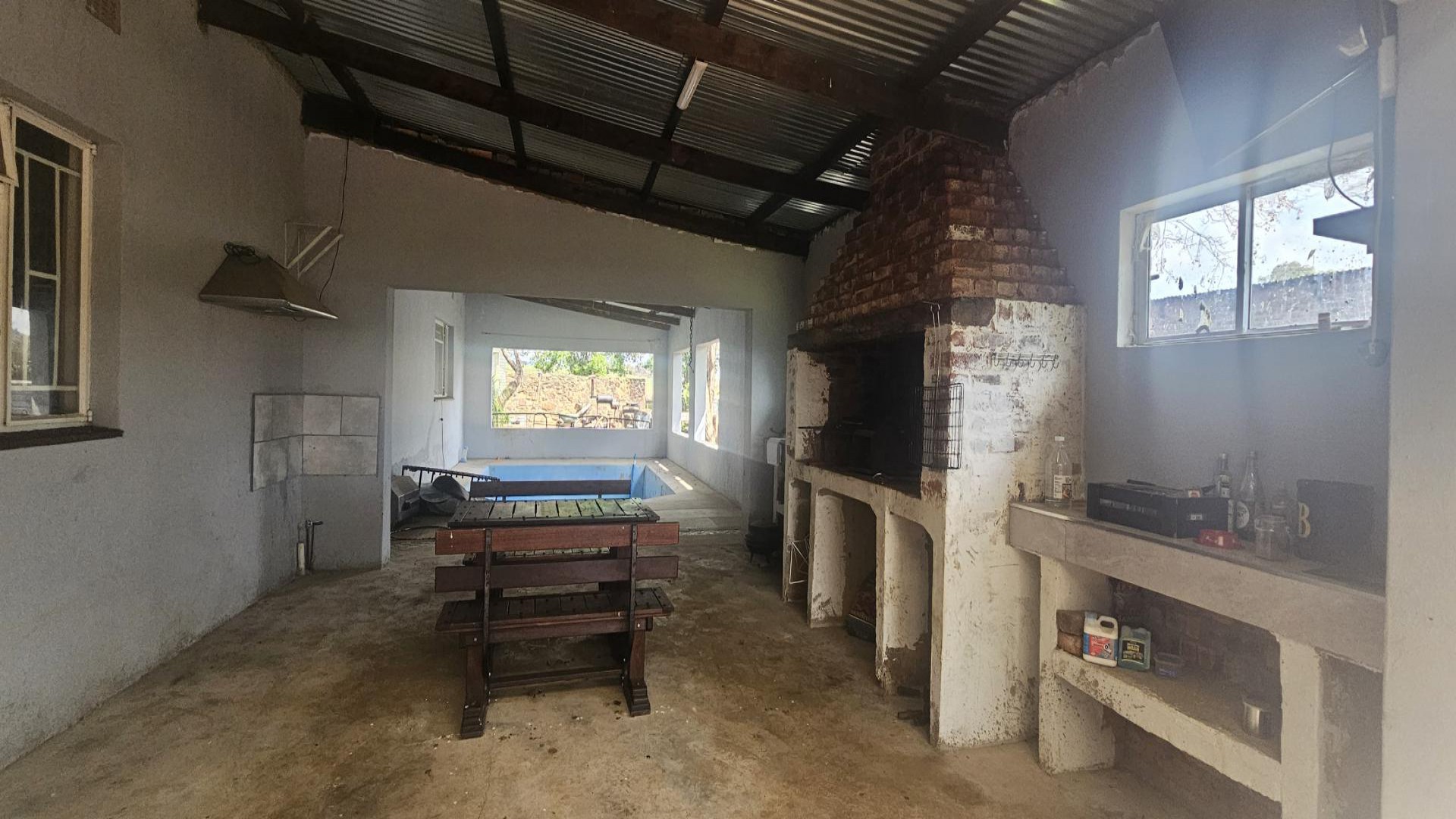 Braai Area of property in Doornkloof