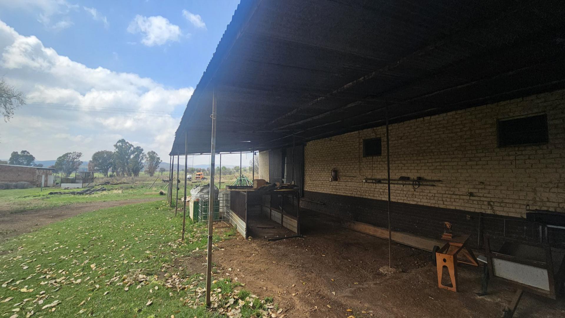 Backyard of property in Doornkloof