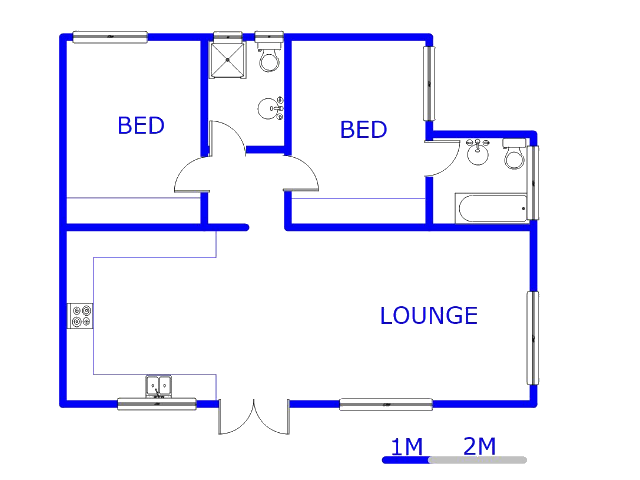 Ground Floor - 81m2 of property for sale in Florida