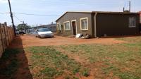 Backyard of property in Protea Glen
