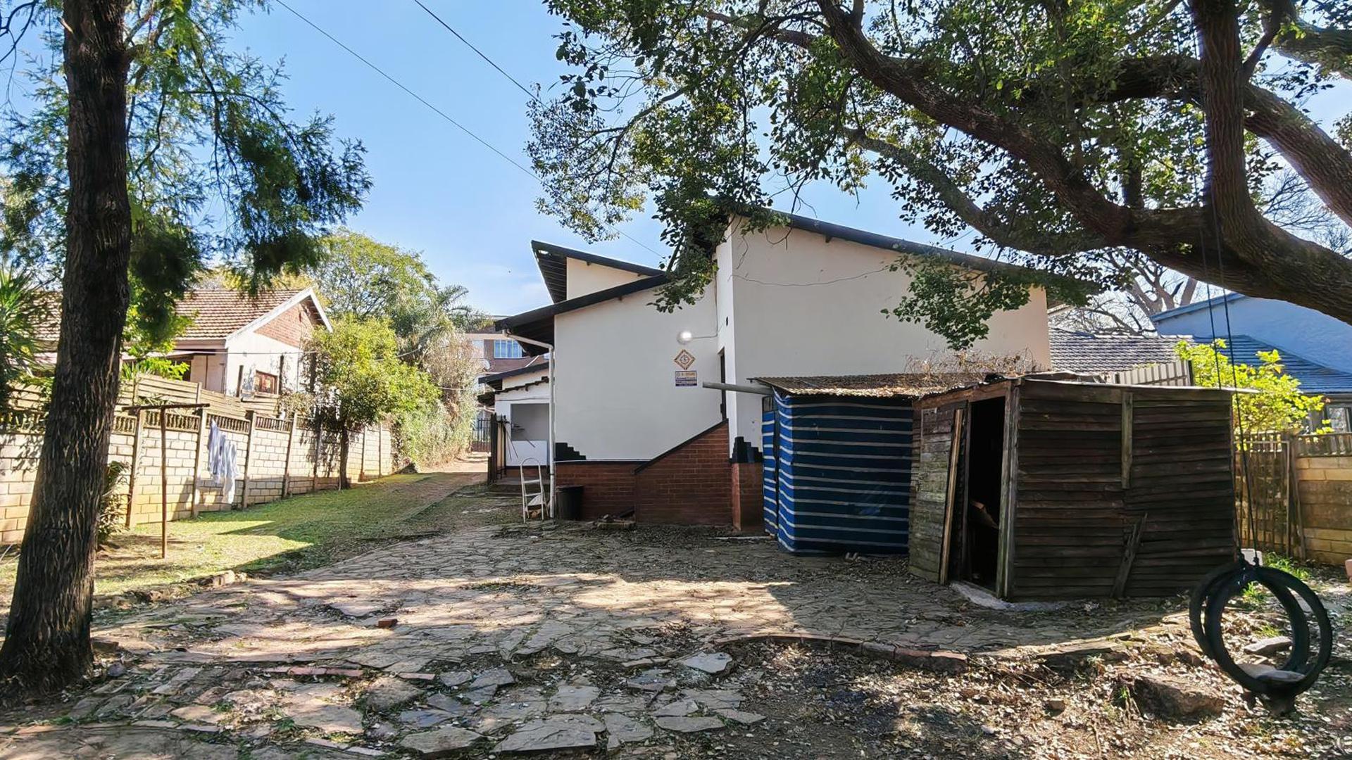 Backyard of property in Scottsville PMB