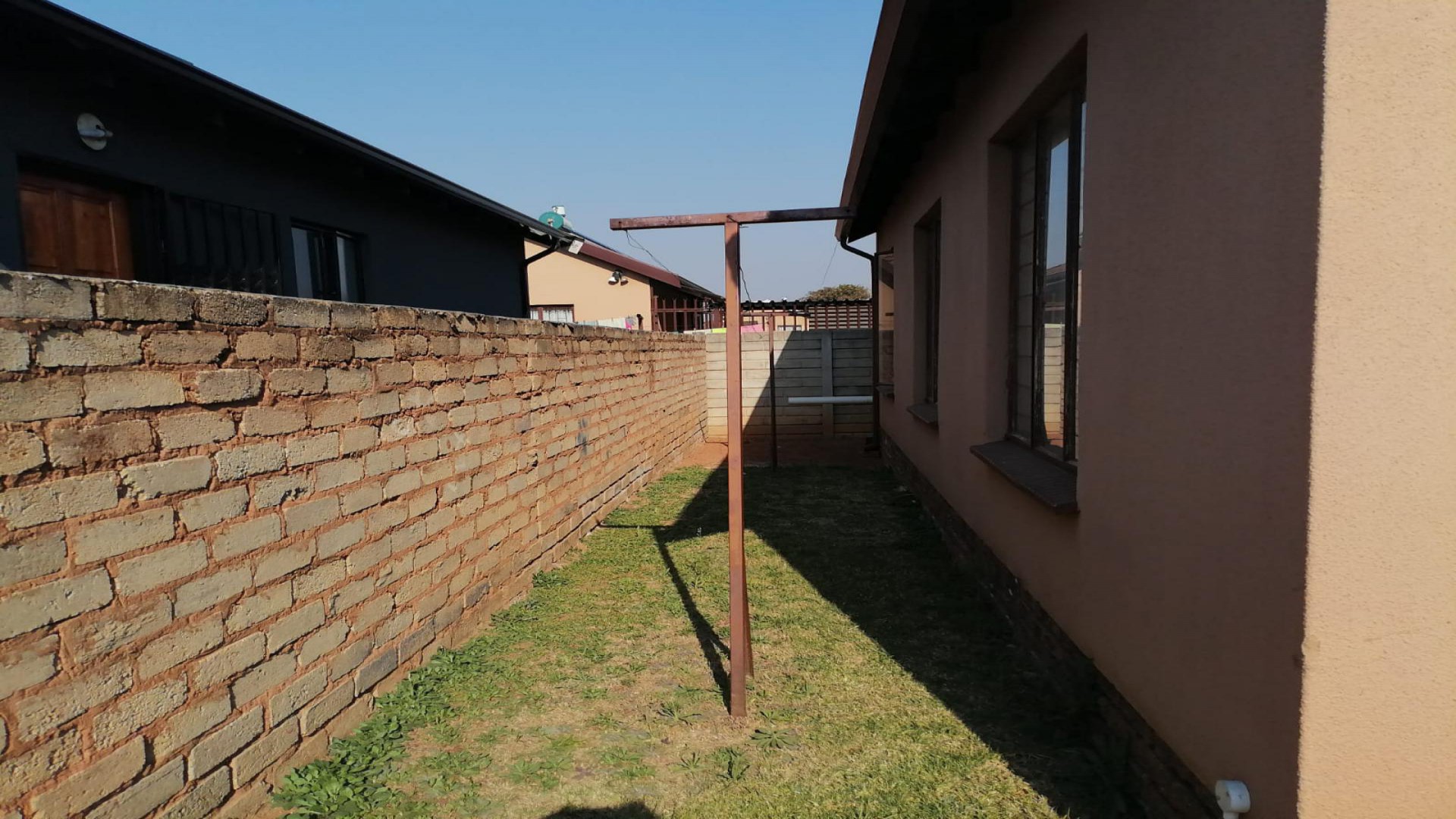 Backyard of property in Soshanguve East