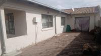 Backyard of property in Bram Fischerville