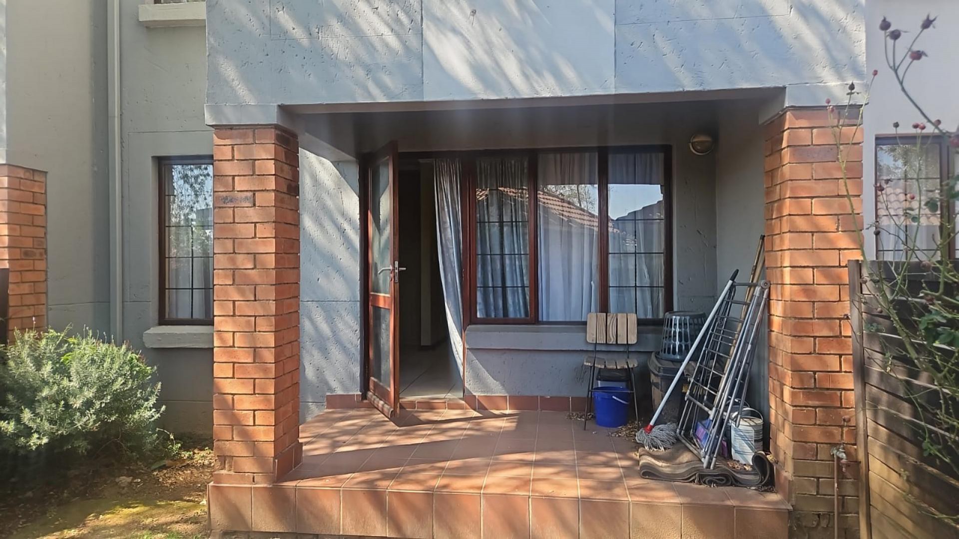 Patio of property in Rivonia