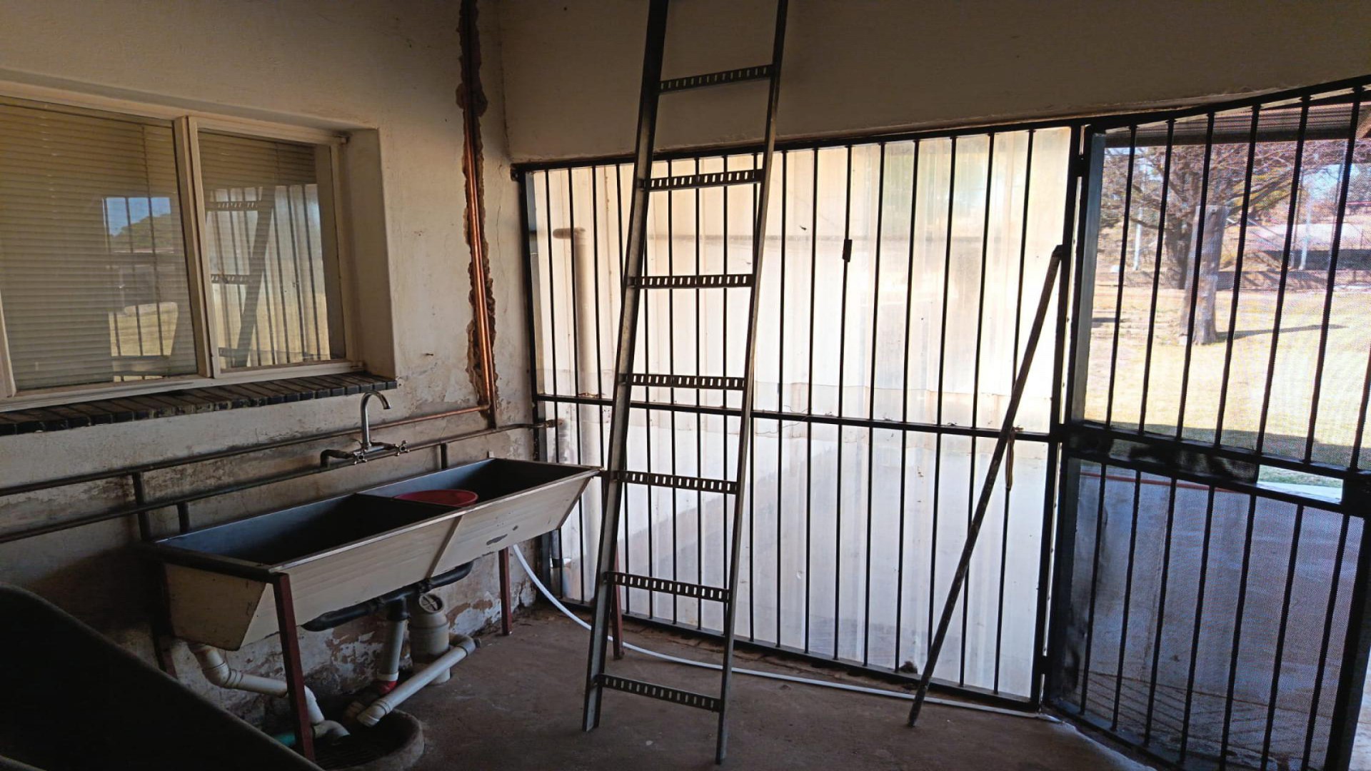Patio of property in Randfontein
