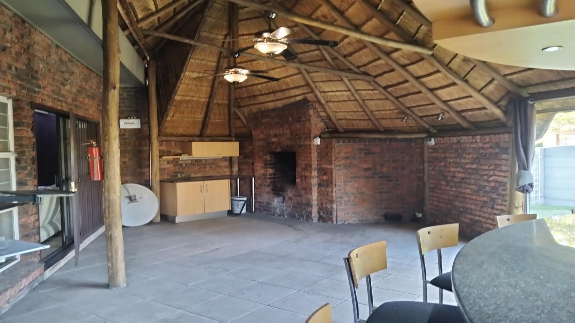 Braai Area of property in Dalpark