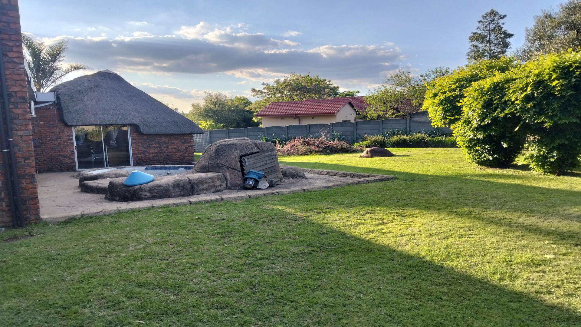Backyard of property in Dalpark
