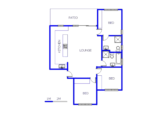 Ground Floor - 111m2 of property for sale in Witfontein