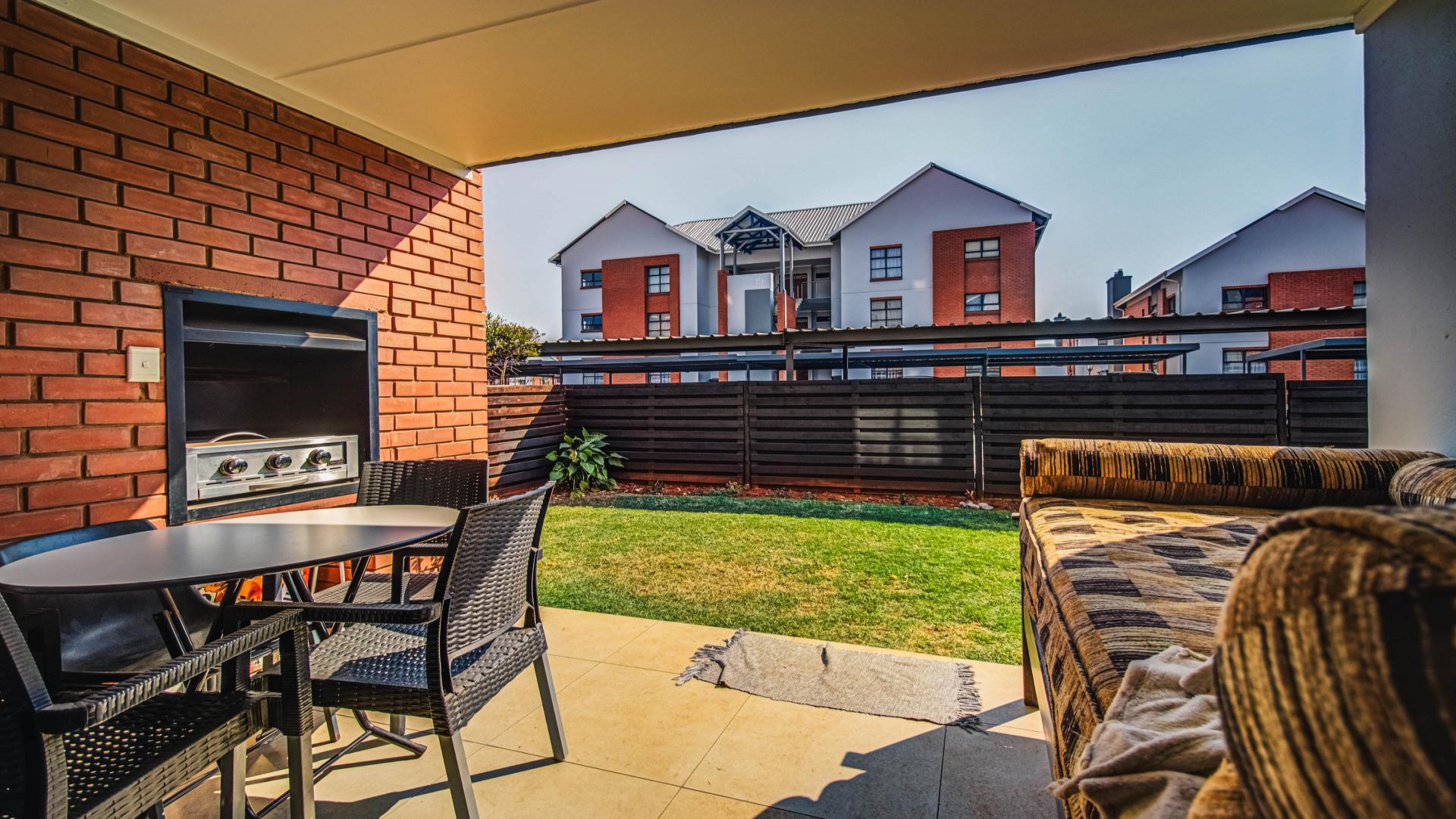 Braai Area of property in Witfontein