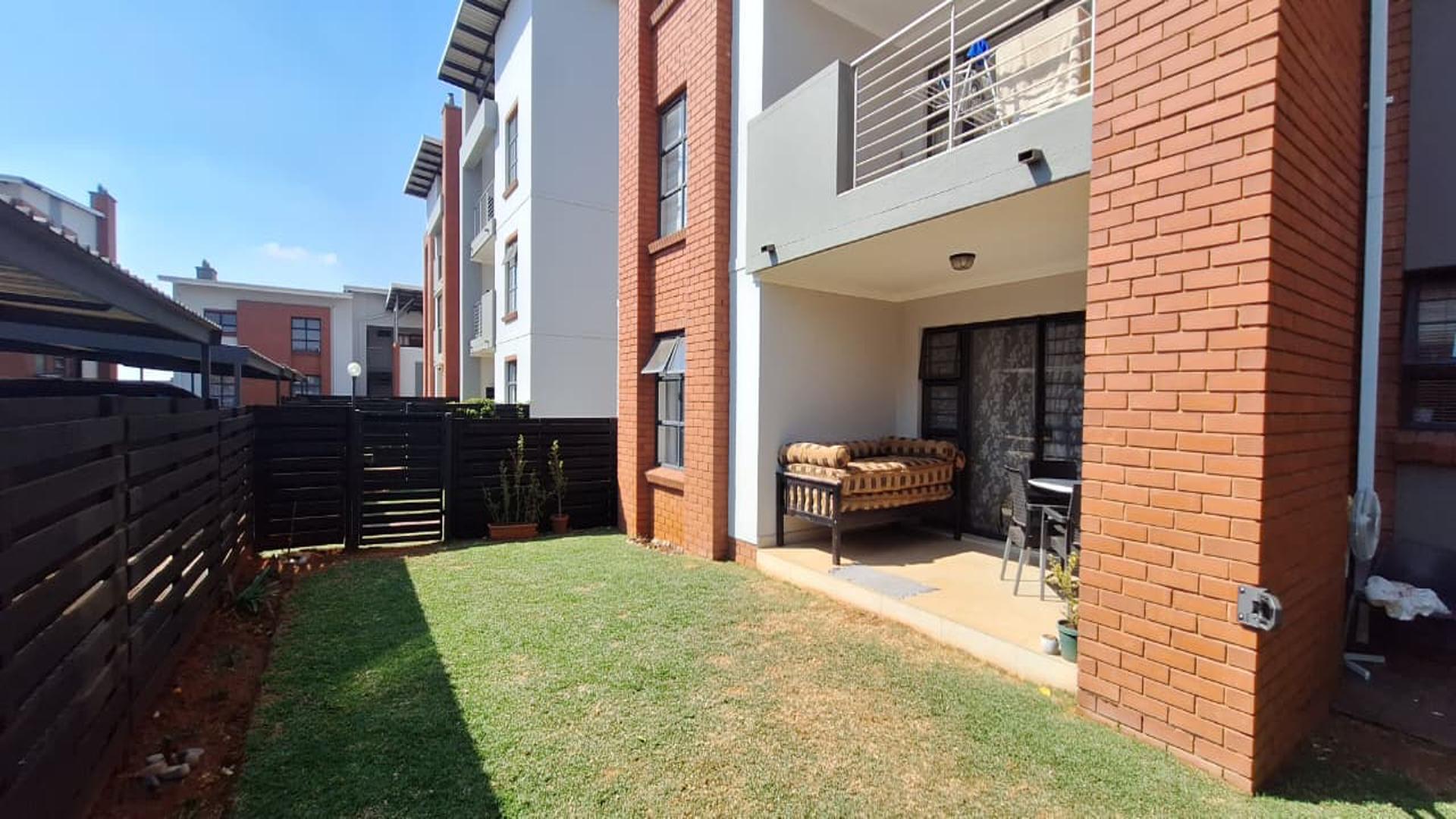 Backyard of property in Witfontein