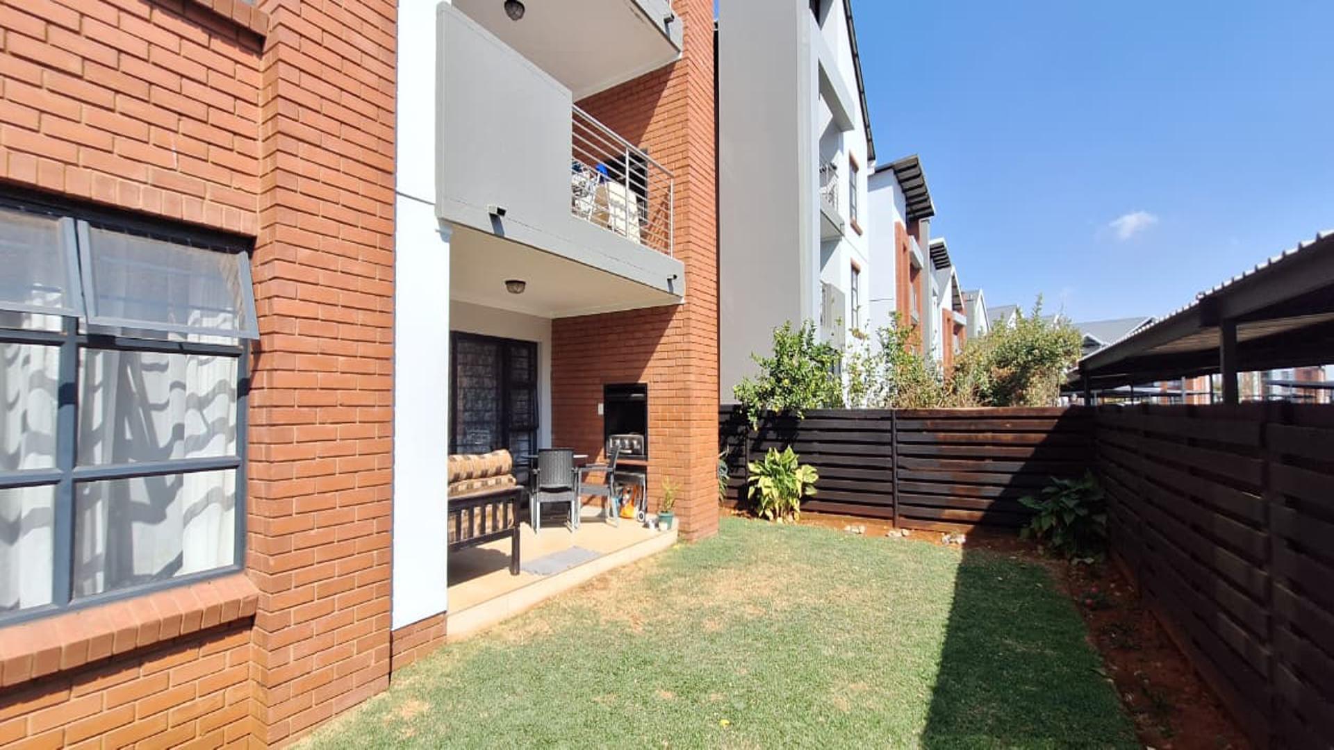 Backyard of property in Witfontein