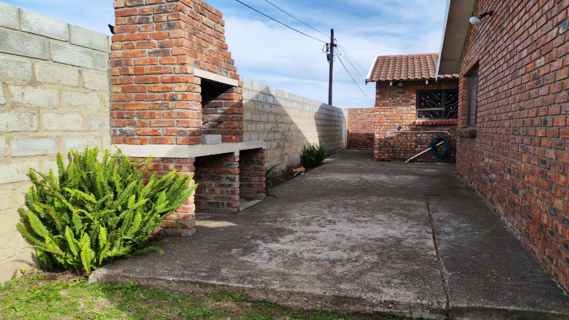 Backyard of property in Malabar