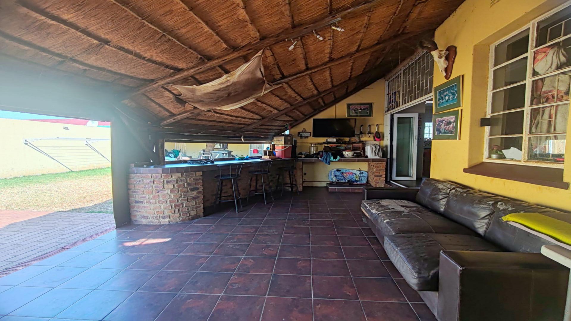 Braai Area of property in Brakpan