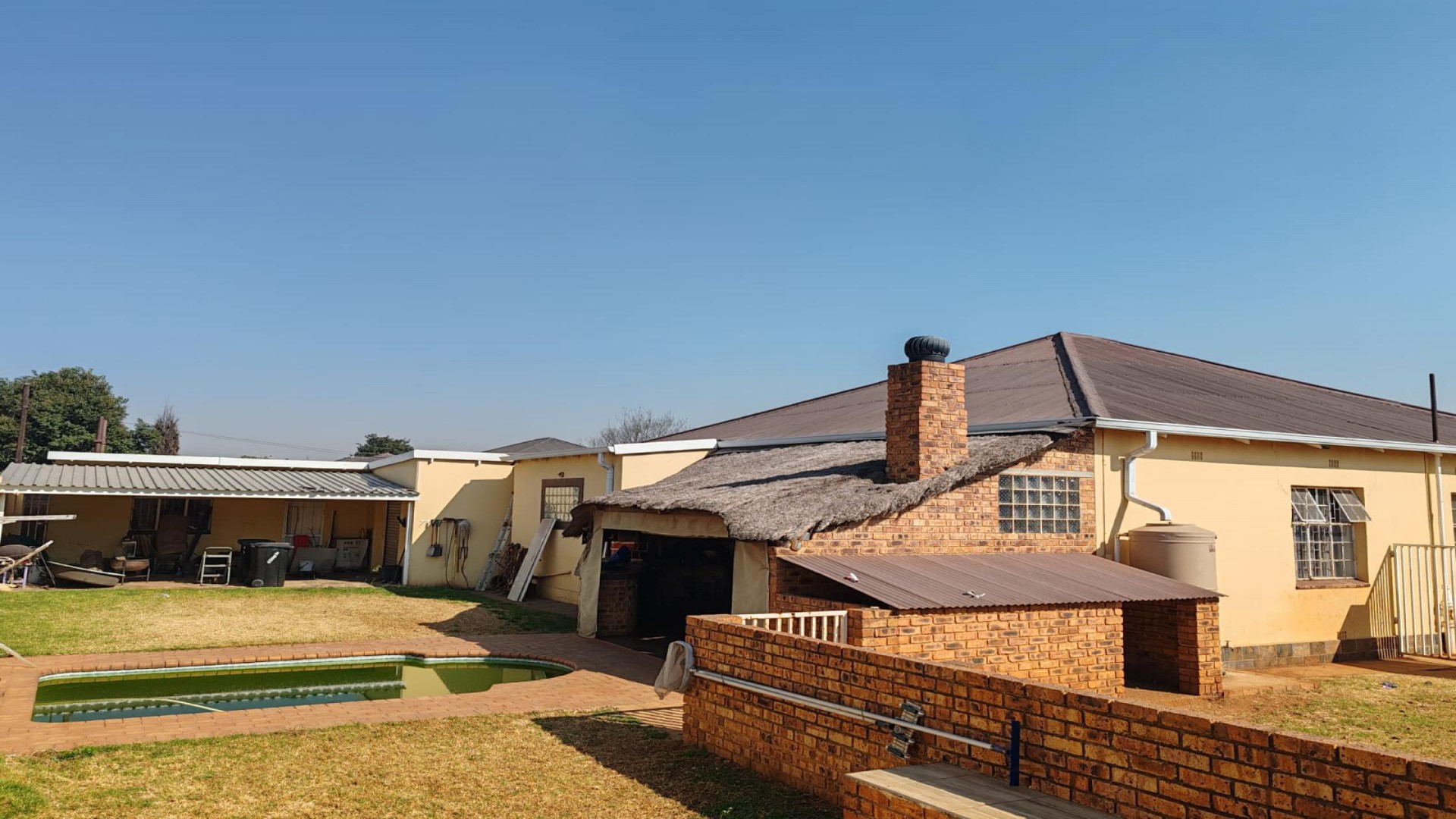 Backyard of property in Brakpan
