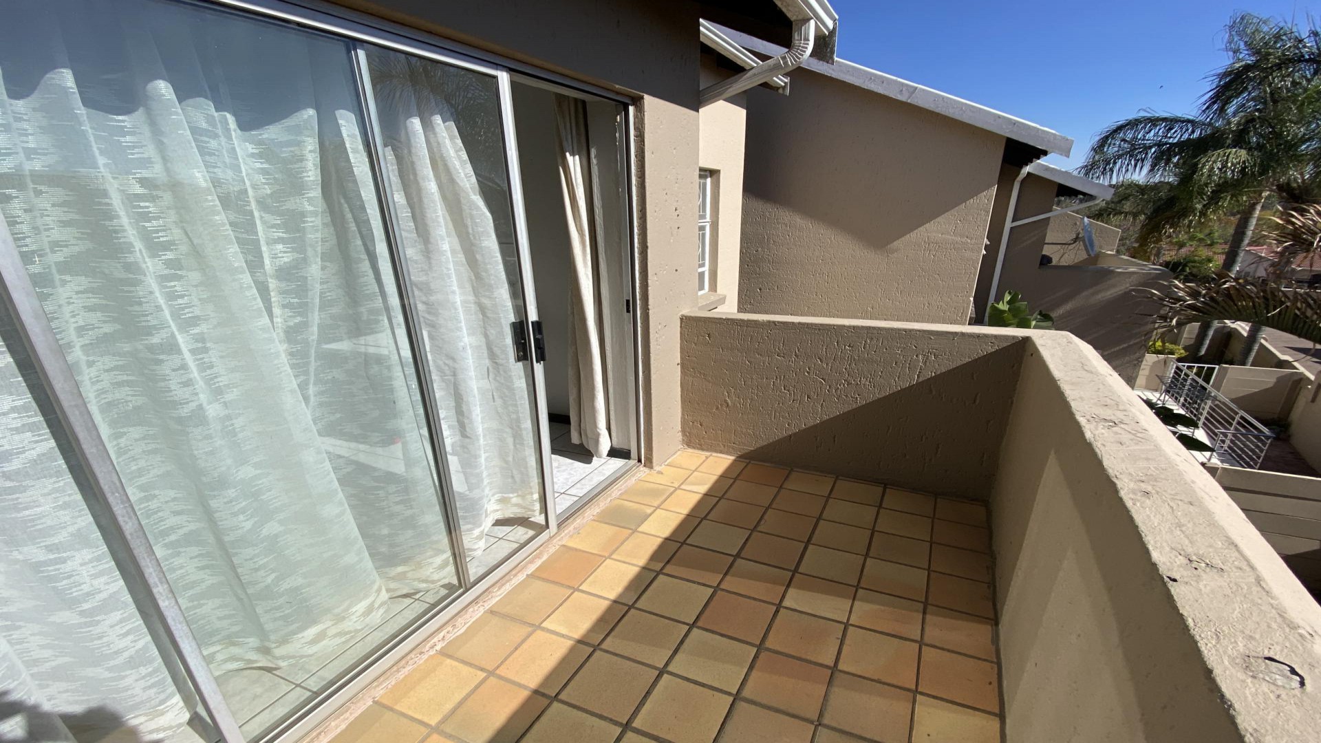 Balcony of property in Vorna Valley