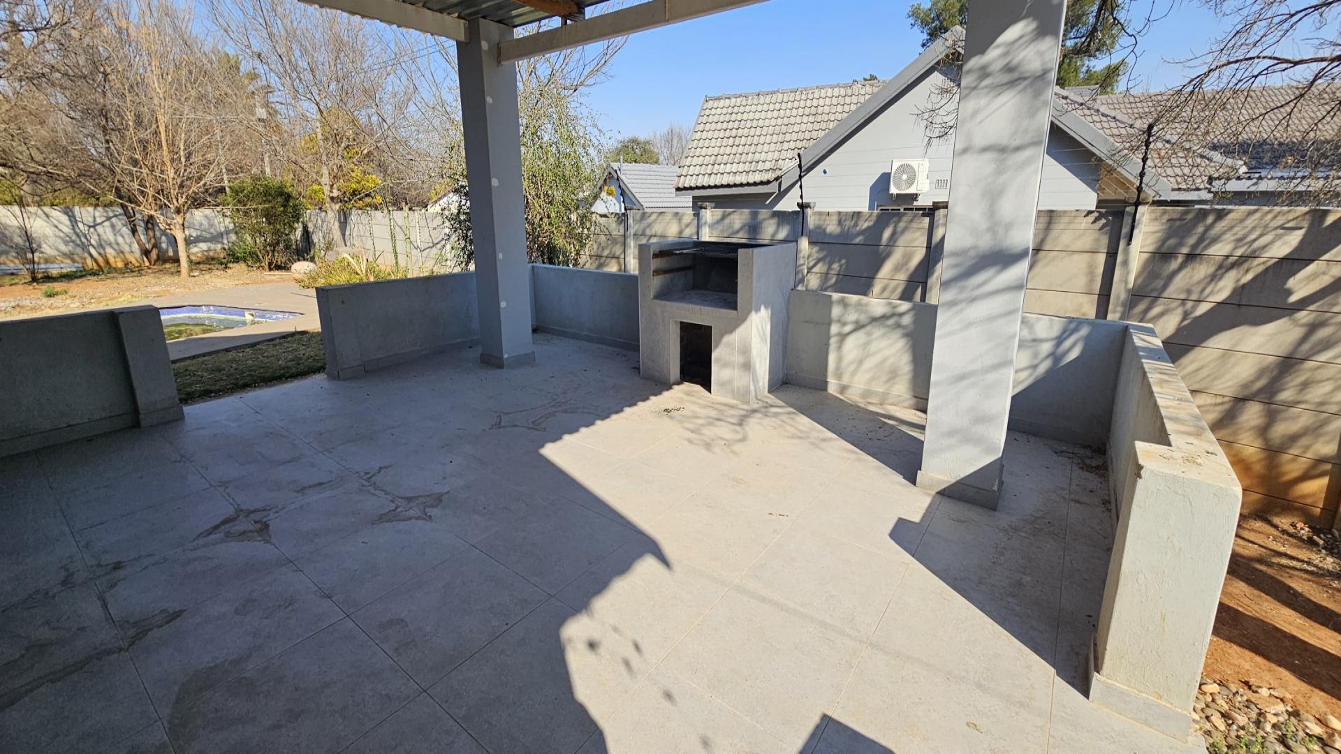 Braai Area of property in Flamwood
