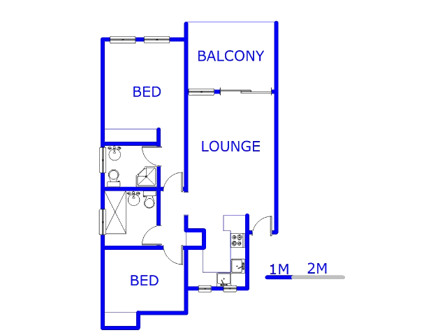 Ground Floor - 74m2 of property for sale in Maroeladal
