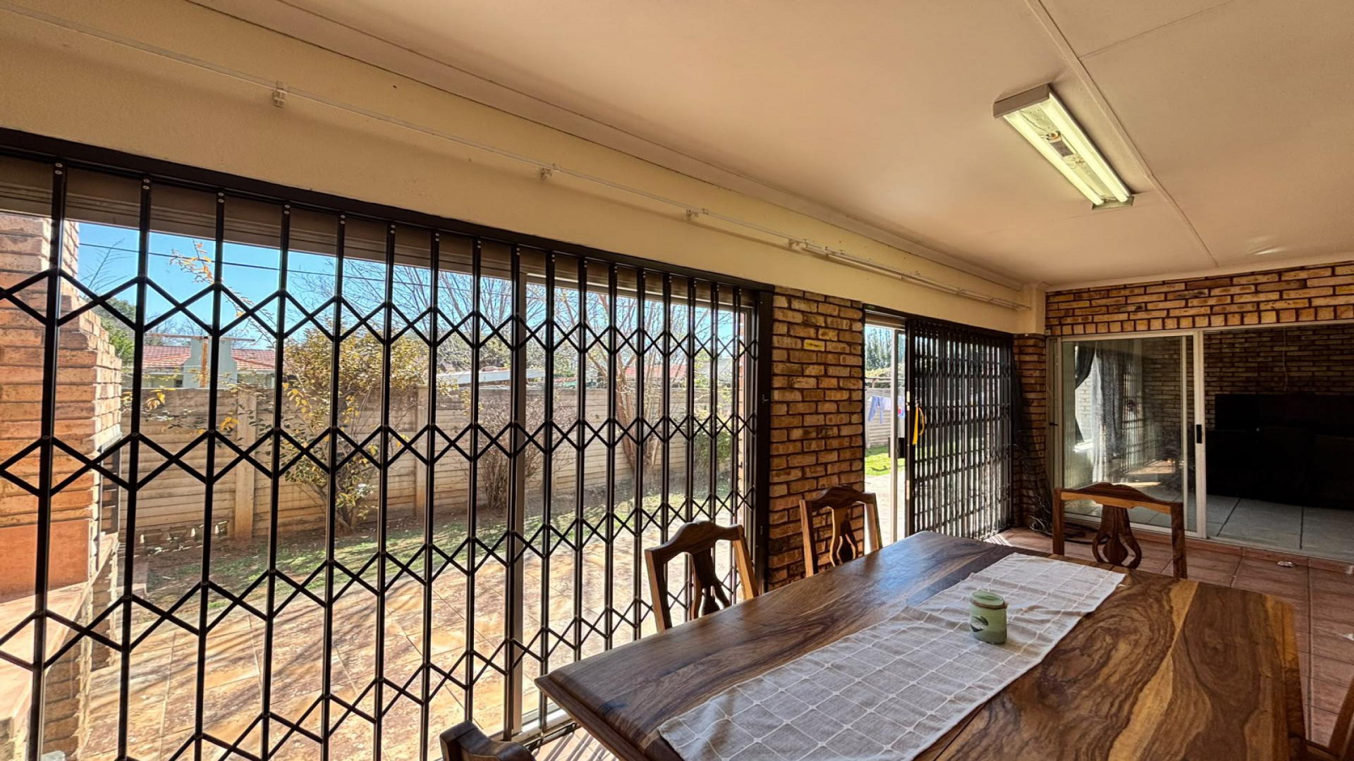 Patio of property in Parys