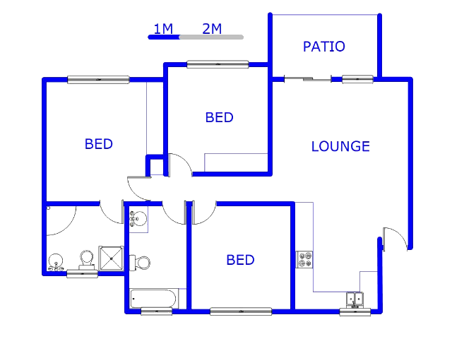 Ground Floor - 100m2 of property for sale in Northwold