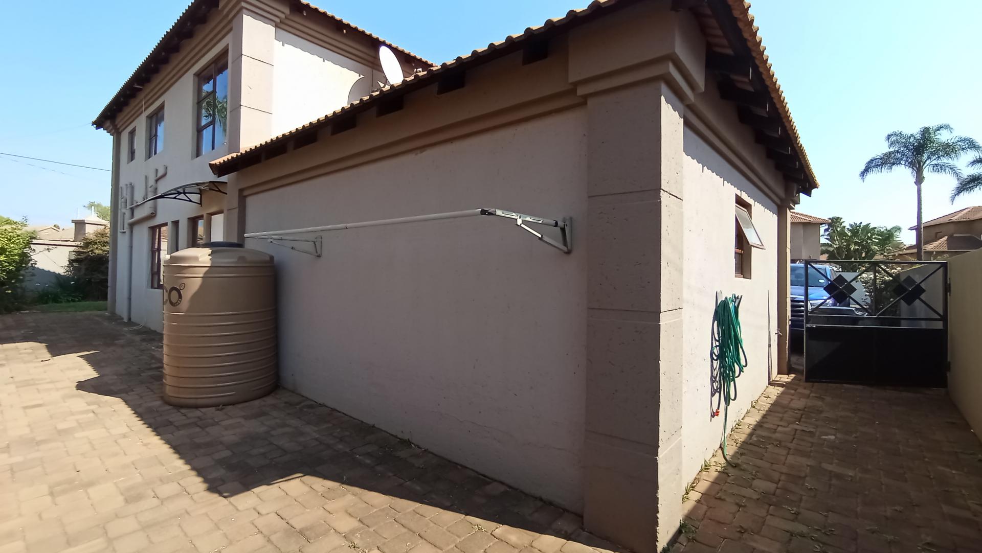 Backyard of property in Moreletapark
