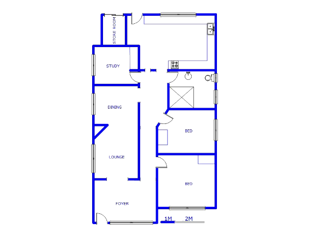 Ground Floor - 132m2 of property for sale in Daggafontein