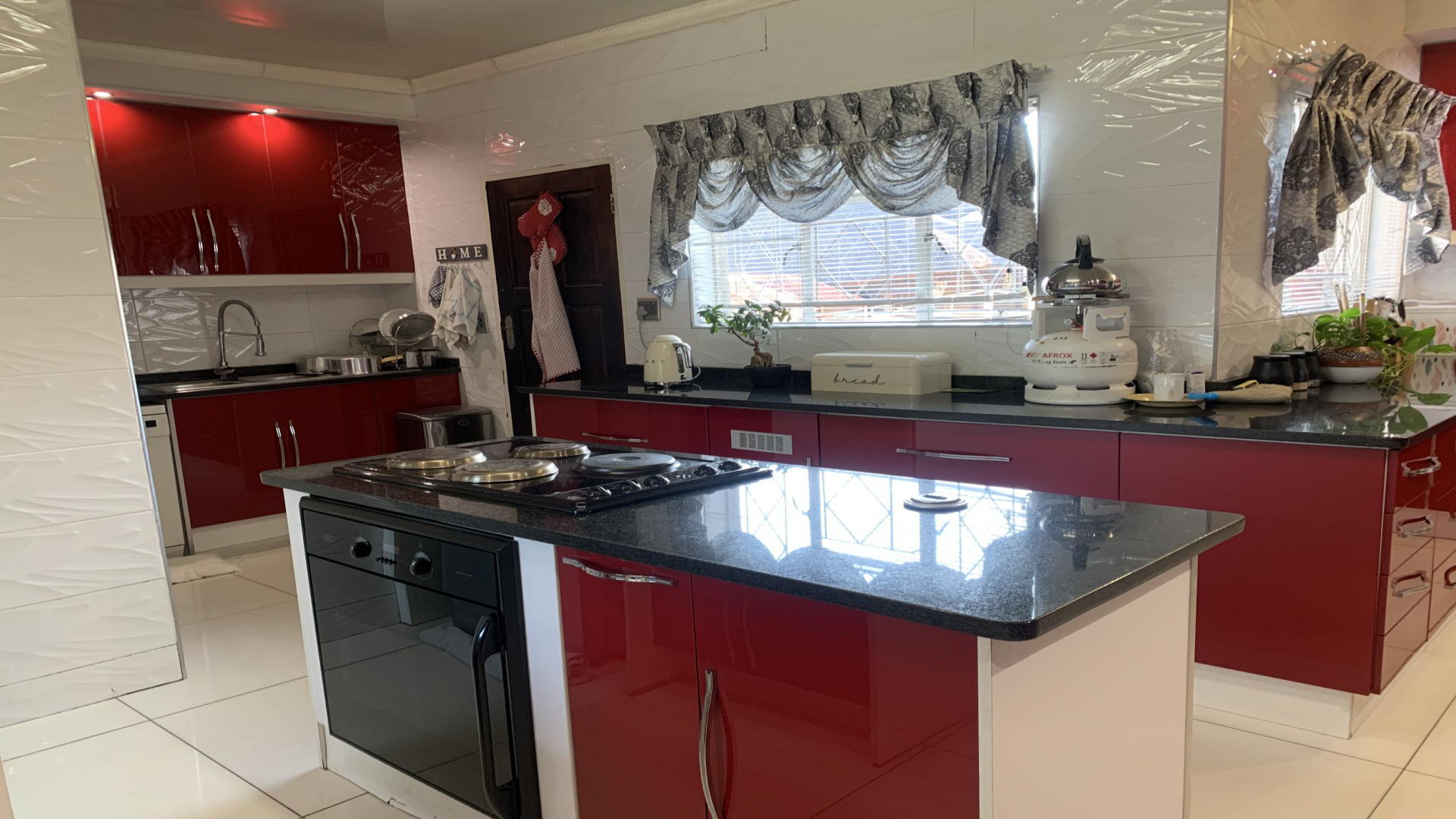 Kitchen of property in Standerton