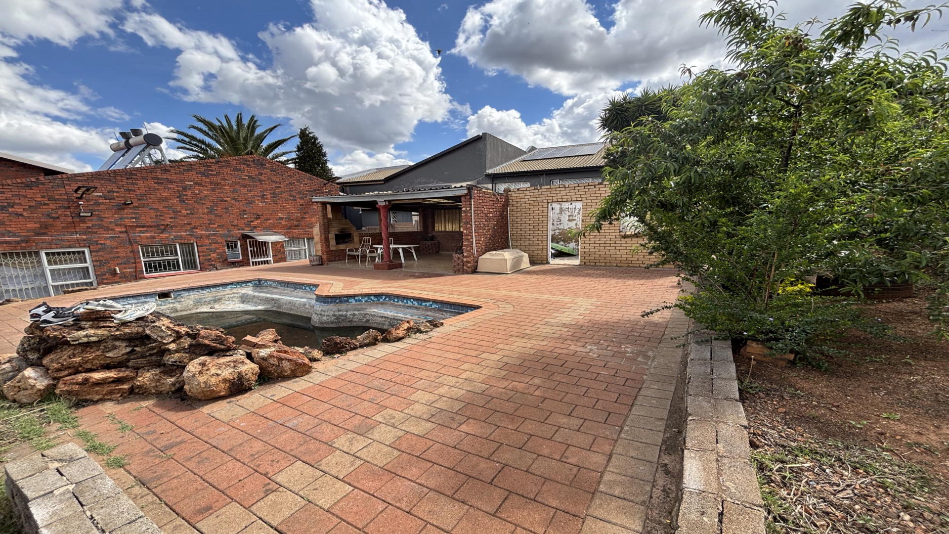 Backyard of property in Christoburg