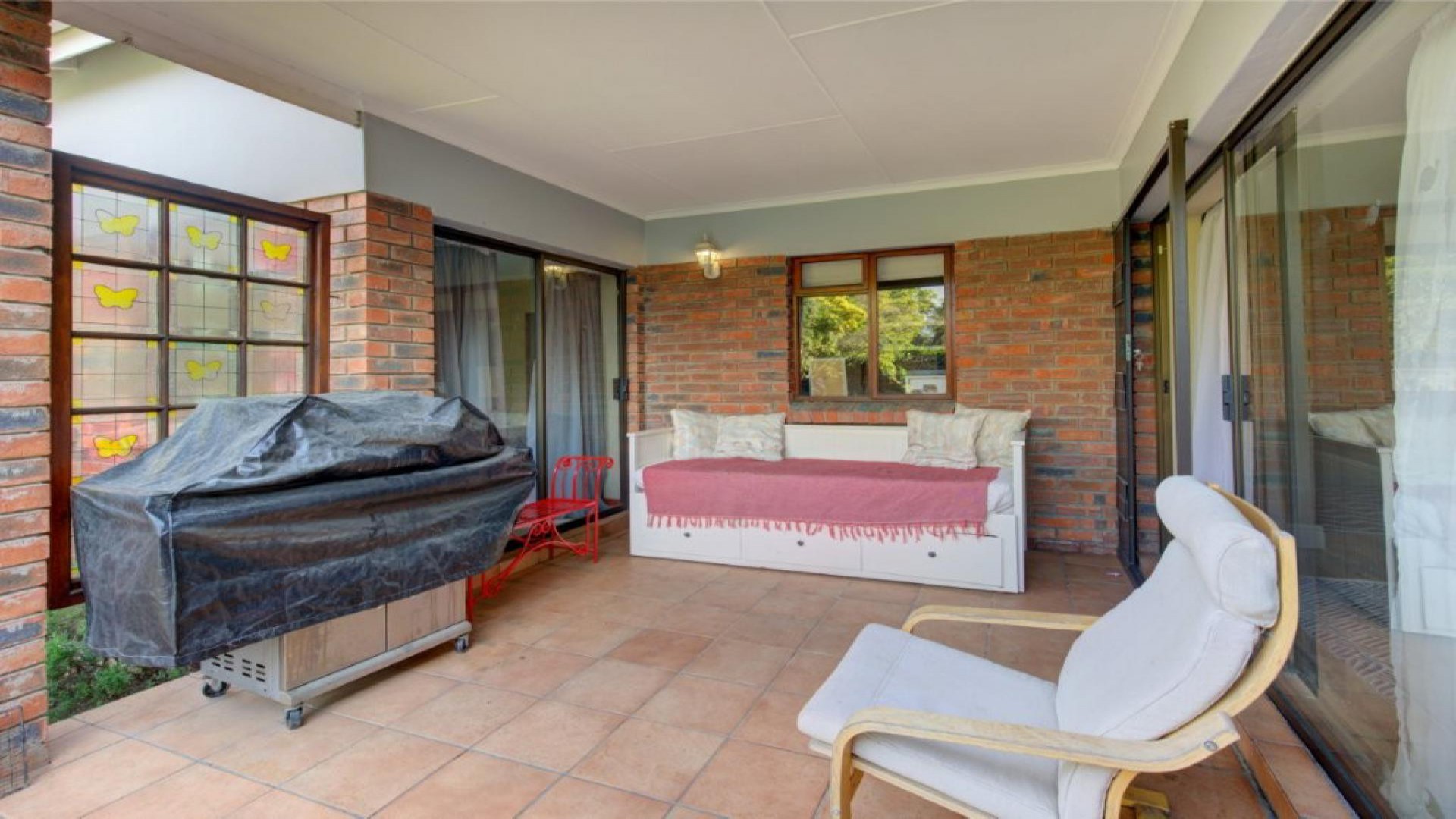 Patio of property in Glenwood - George