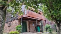 Backyard of property in East London