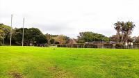 Backyard of property in East London